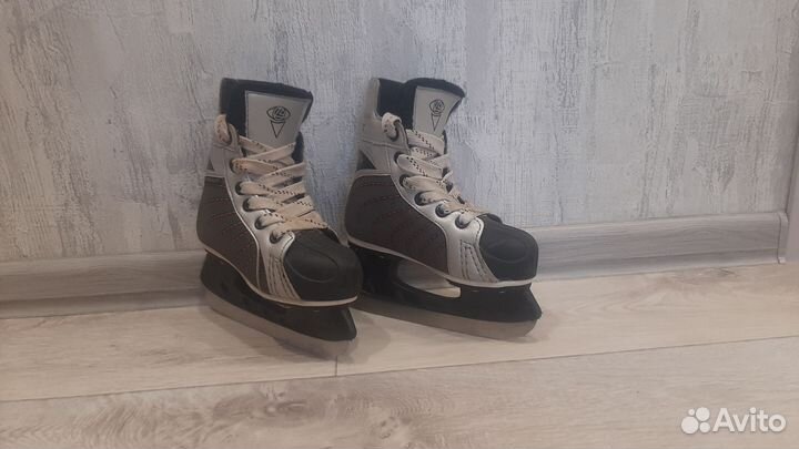 Детские хоккейные коньки ''alex''