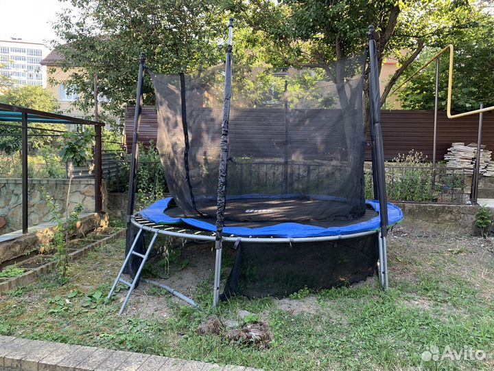 Батут с сеткой бу