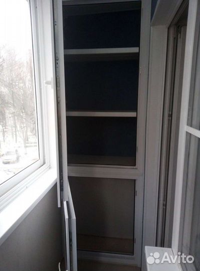 Балкон пластиковый и алюминий с отделкой