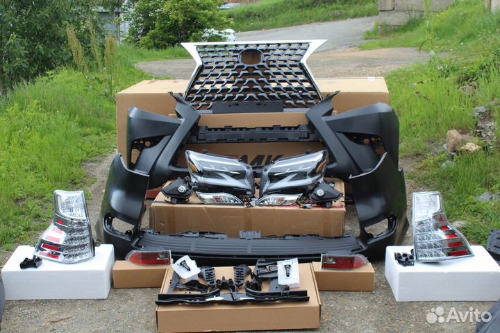 Рестайлинг Lexus GX460 + F-sport в 2020 год