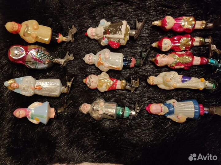 Елочные игрушки СССР