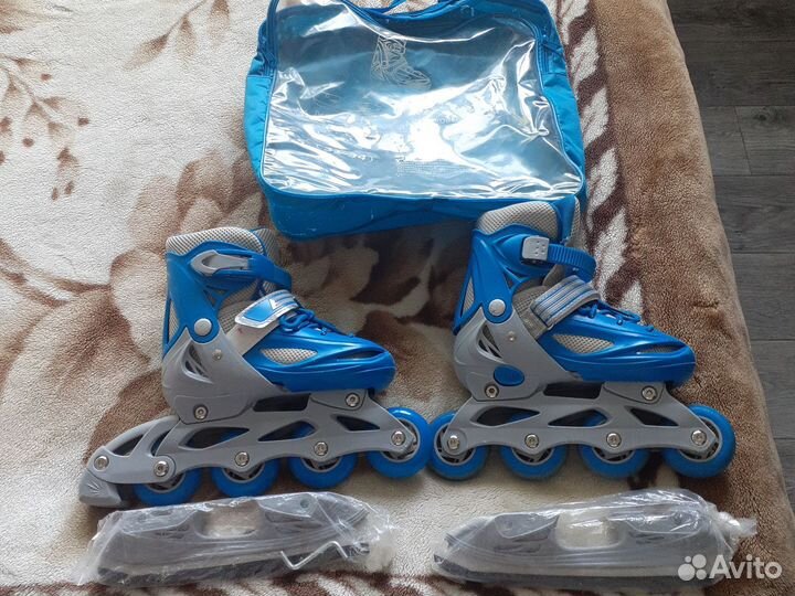 Ролики коньки детские 2 в 1