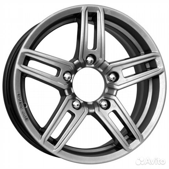 K&K Дон : 6,5x16 5*139,7 Et:40 Dia:98 дарк платинум