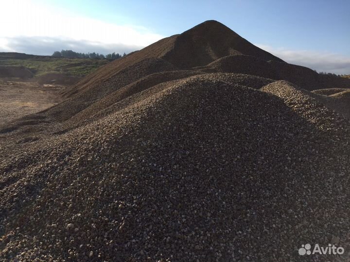 Песок Щебень