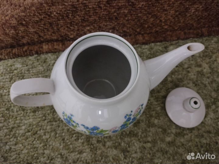 Чайник заварочный фарфоровый