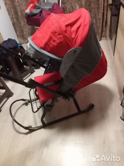 Коляска санки