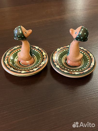 Статуэтки гуси в косынках раритет