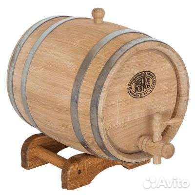 Дубовые бочки жбаны кадки, кружки Русская четверть