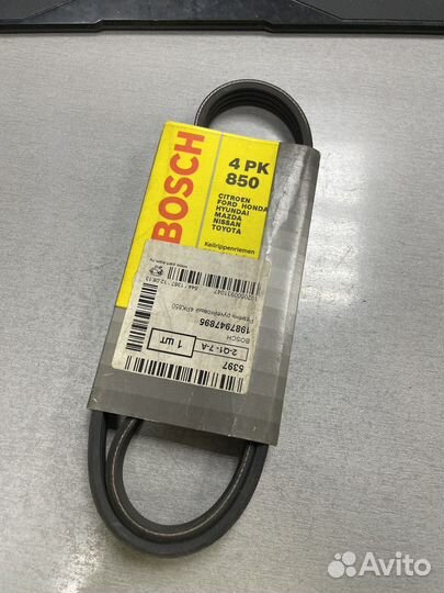 Ремень 4pk850 bosch