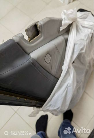 Задние дверные карты W220 long напа 2шт