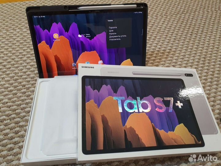 Samsung galaxy tab s7 plus lte, клавиатура и мышка