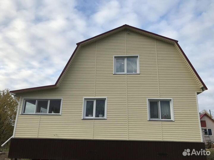 Обшивка домов сайдингом