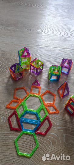 Магнитный конструктор бу