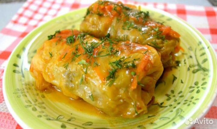 Фаршированый перец,голубцы,тефтели