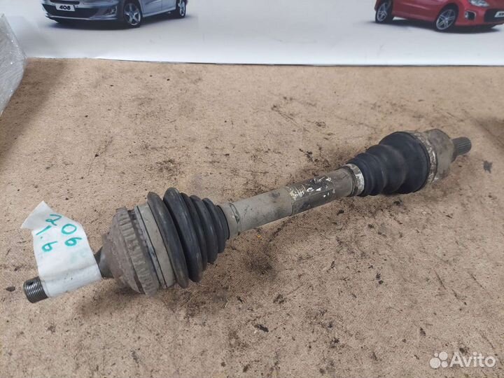 Привод левый peugeot 206 1.6 АКПП