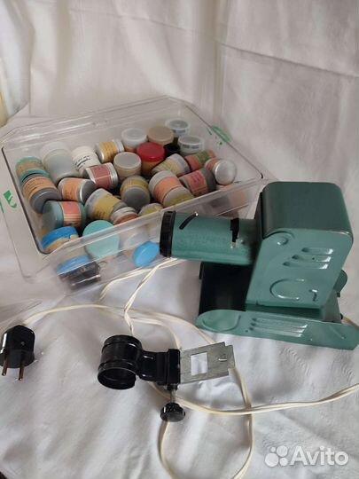 Фильмоскоп с диафильмами СССР