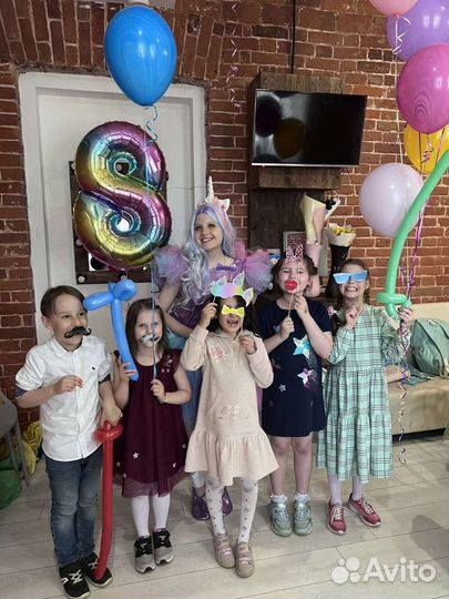 Организация дня рождения, аниматоры, шоу, анимация