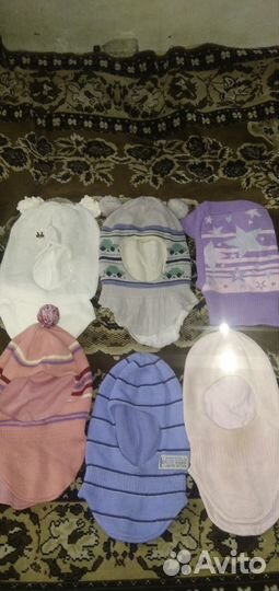 Шапка шлем зимние, весна -осень, размеры уточняйте