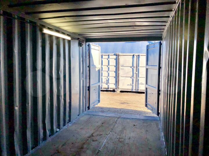 Морской контейнер под склад 15 м² Теплый стан