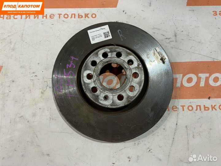 Диск тормозной передний Volkswagen Golf 6 2010