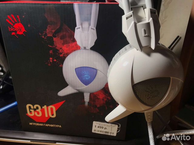 Игровые наушники bloody