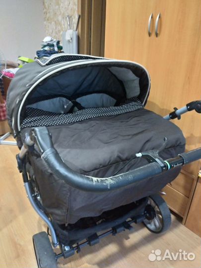 Коляска для двойни/погодок teutonia team cosmo 2в1