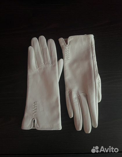 Перчатки женские кожаные 7 размер