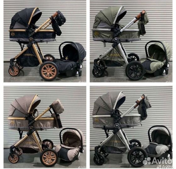 Новая Коляска трансформер Luxmom V9
