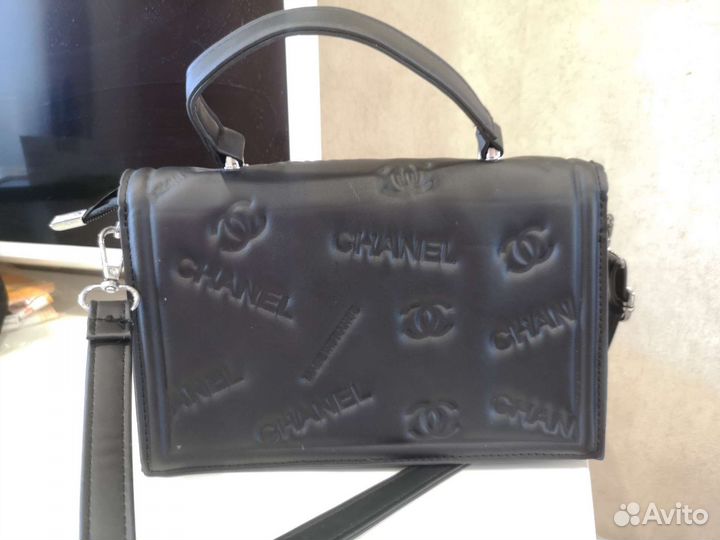 Сумка chanel черная новая