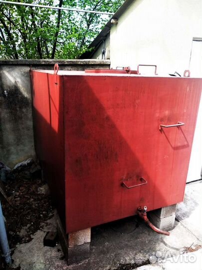 Бак для воды металлический