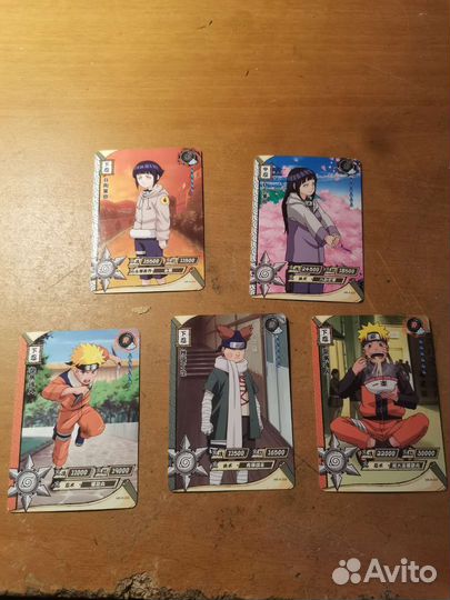 Карточки с аниме