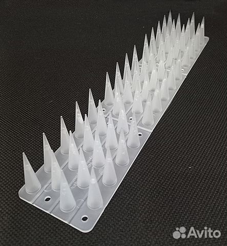 Шипы от птиц лук барьер 60х300 мм прозрачные