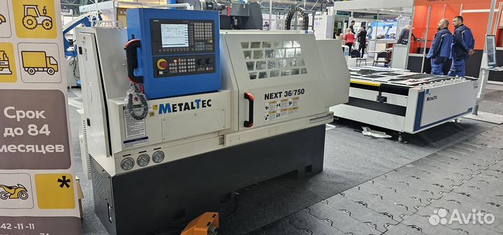 Токарный станок с чпу metaltec next 36X750 PRO
