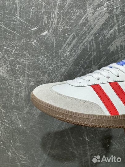 Adidas Samba OG White Better Scarlet