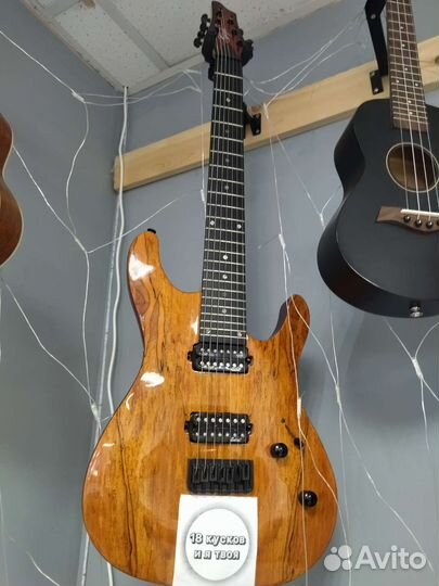 7 струн электрогитара