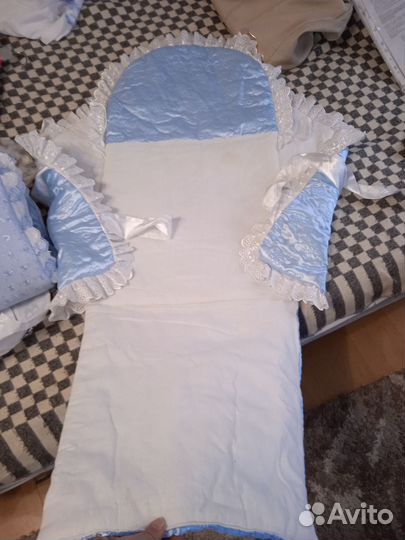 Конверт на выписку для мальчика весна осень