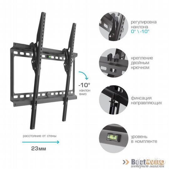 Крепление настенное для TV Kromax Ideal-2