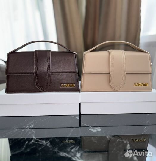 Сумка jacquemus натуральная кожа