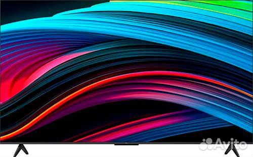 Телевизор TCL 55C647, qled, 4K Ultra HD, черный