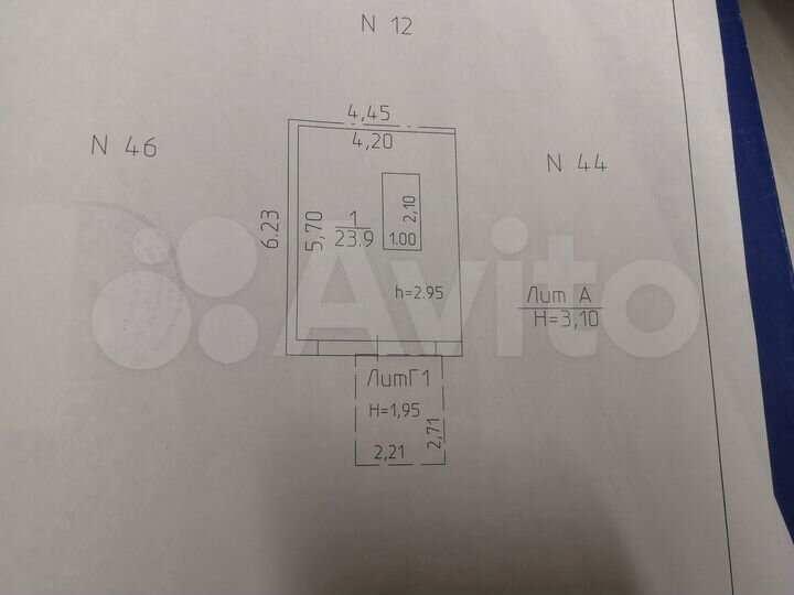 Гараж, 24 м²