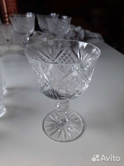 Хрустальная посуда СССР