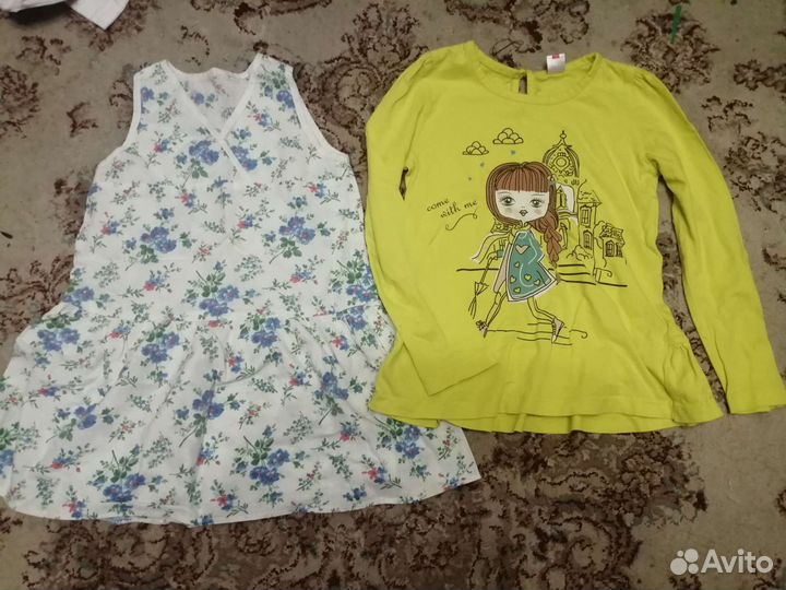 Пакет с вещами на рост 110