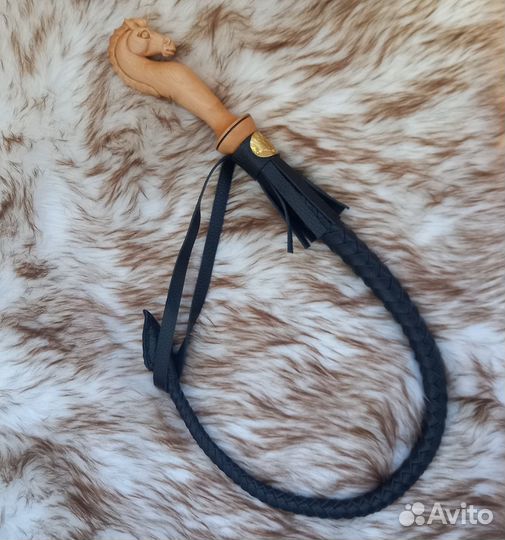 Уральская нагайка с декоративной рукоятью