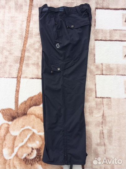 Горнолыжка, сноубордические штаны scott Omak black