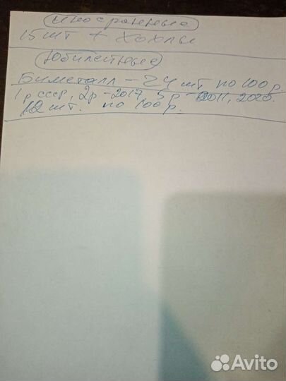 Монеты СССР и РФ