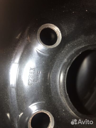 Штампованные диски r15