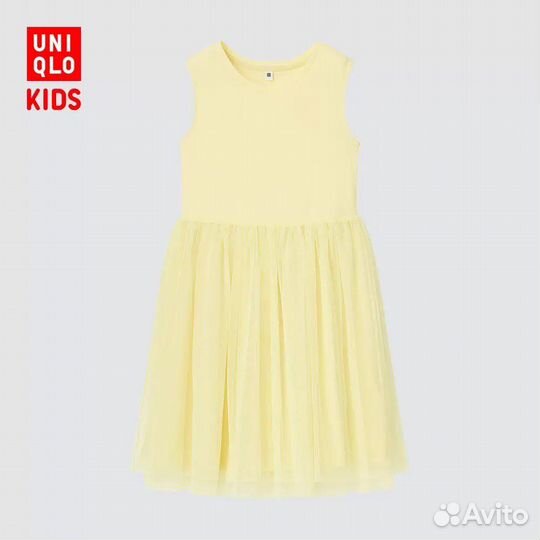 Платье uniqlo для девочки, рост 160-162 см