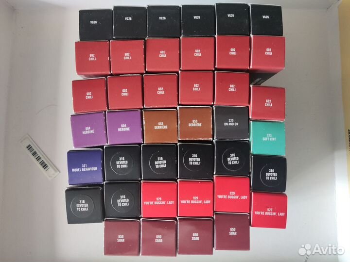 Лот помад MAC