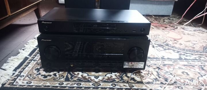 Ресивер Pioneer VSX-421-K, Blu-Ray Pioneer BDP-140
