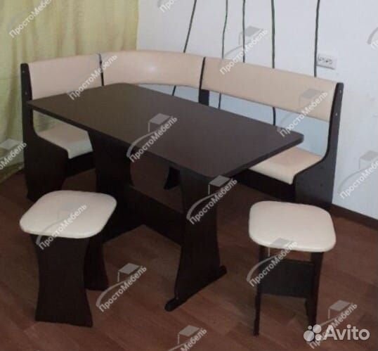 Кухонный уголок с местом для хранения Ника-1